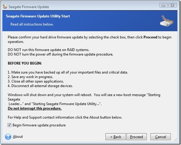 seagate firmware update 2