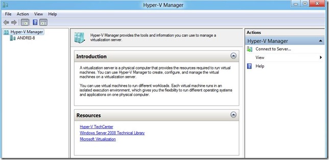 hyperv console1